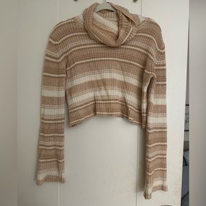 Urban Outfitters Knit Bell Sleeve Crop Sweater
